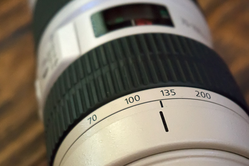 Lens with focal lengths