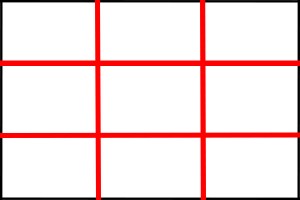 Rule of thirds graphic