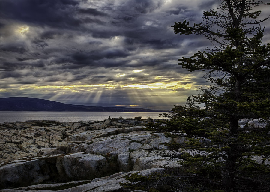 Another Sunset at Schoodic Peninsula, Maine