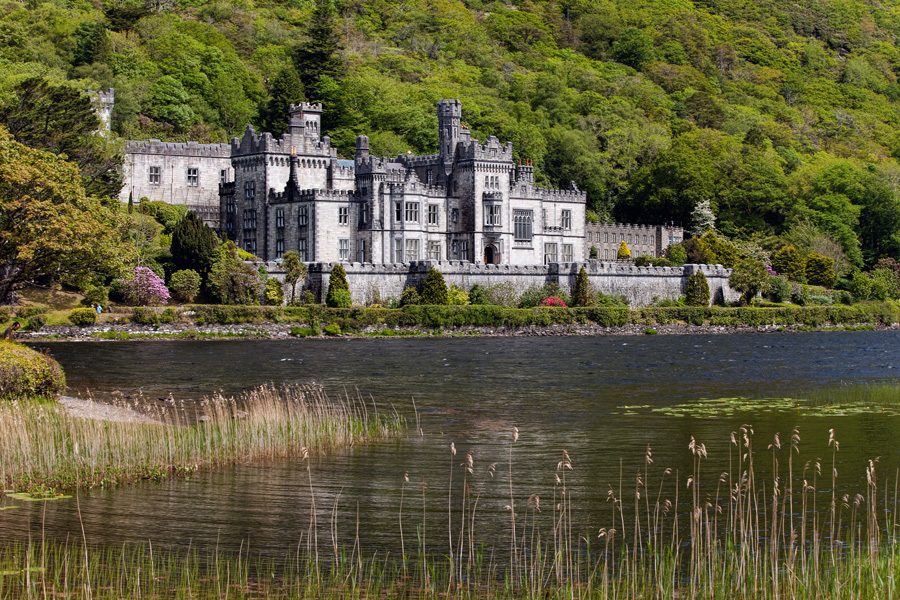 Obvious shot of Kylemore Abbey