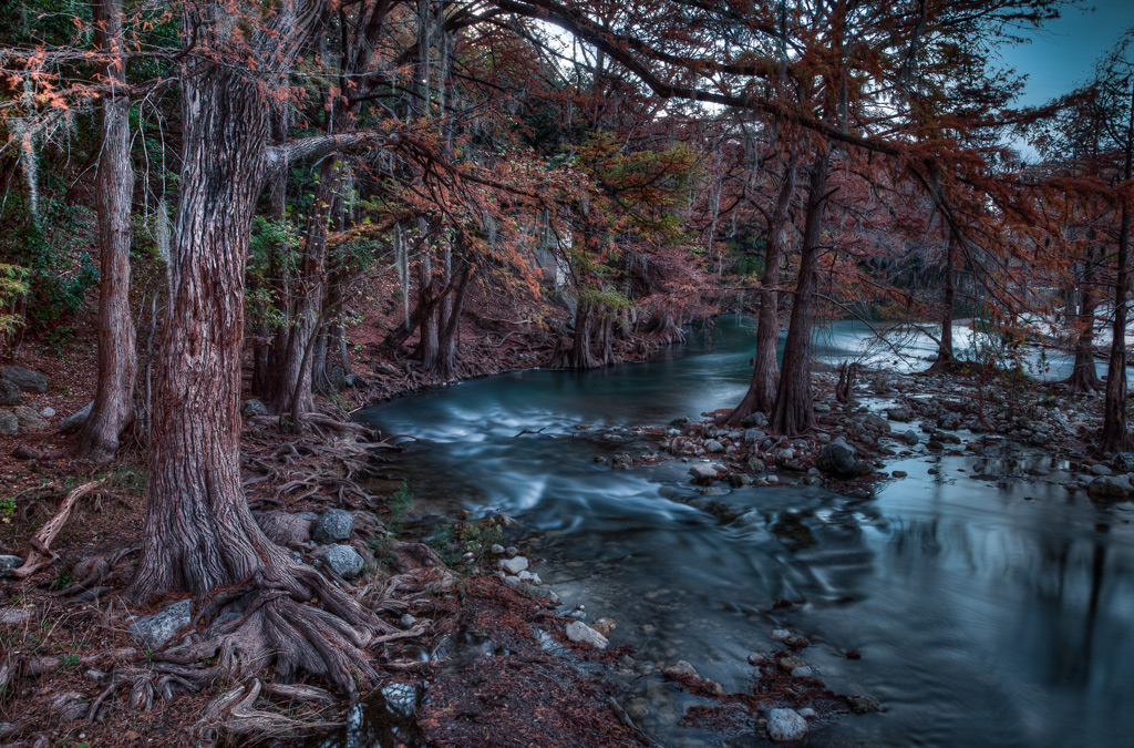 HDR example - Guadalupe River