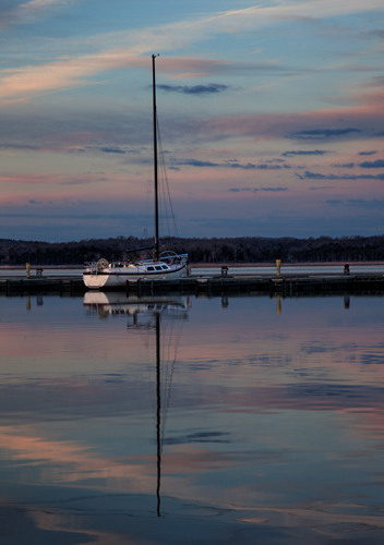 This is the sailboat shot I was originally after.