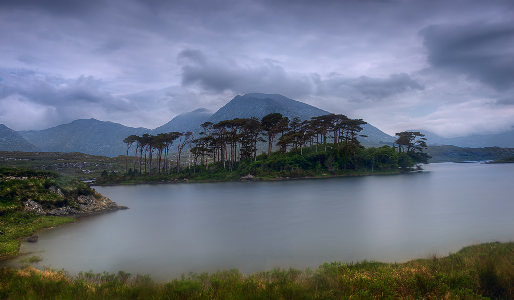 Long exposure example of Derryclare Lough, Ireland